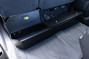 GMC Sierra 2500HD Underseat Lockbox - Rear - Tuffy Products - Keyed Lock - `20-`24 GMC Sierra 2500HD Underseat Lockbox - Rear - Tuffy Products - Keyed Lock - `20-`24